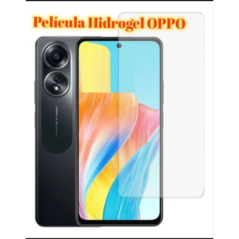 Película de Hidrogel para Smartphone OPPO Reno11 F 5G.OPPO A79 5G.OPPO A40.OPPO A58 e outros modelos Oppo