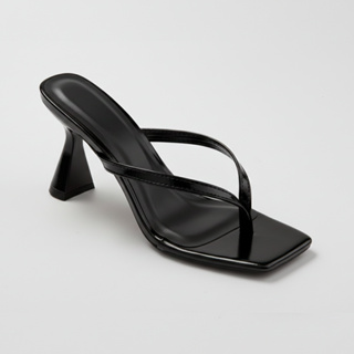 Sandália Feminina Salto Médio Geométrico Taça Minimalista Elegante Confortável em Oferta na Shopee