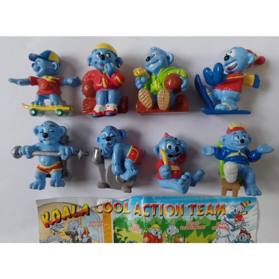 Kinder ovo - Coleção Completa - Koala Action (Firma Schöller ano 2004)