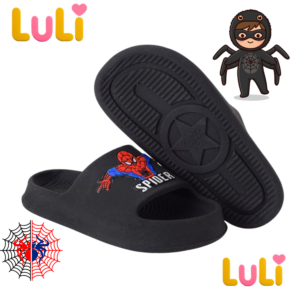 Sandália Criança Masculina Aranha Papete Infantil Menino fantasia SLIDE em Oferta na Shopee