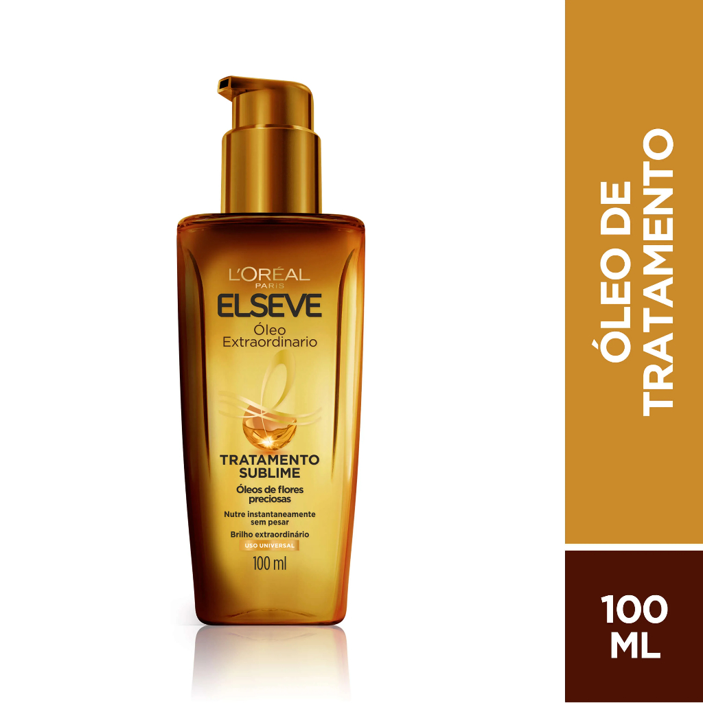 Óleo Elseve Extraordinário Paris 100ml 7899026478909 em Oferta na Shopee