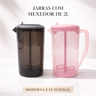Jarra de Suco com Mexedor 2L BPA Free em Oferta na Shopee