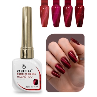 Esmalte Magnético Dafu Vermelho – Efeito 3D | 11ml em Oferta na Shopee