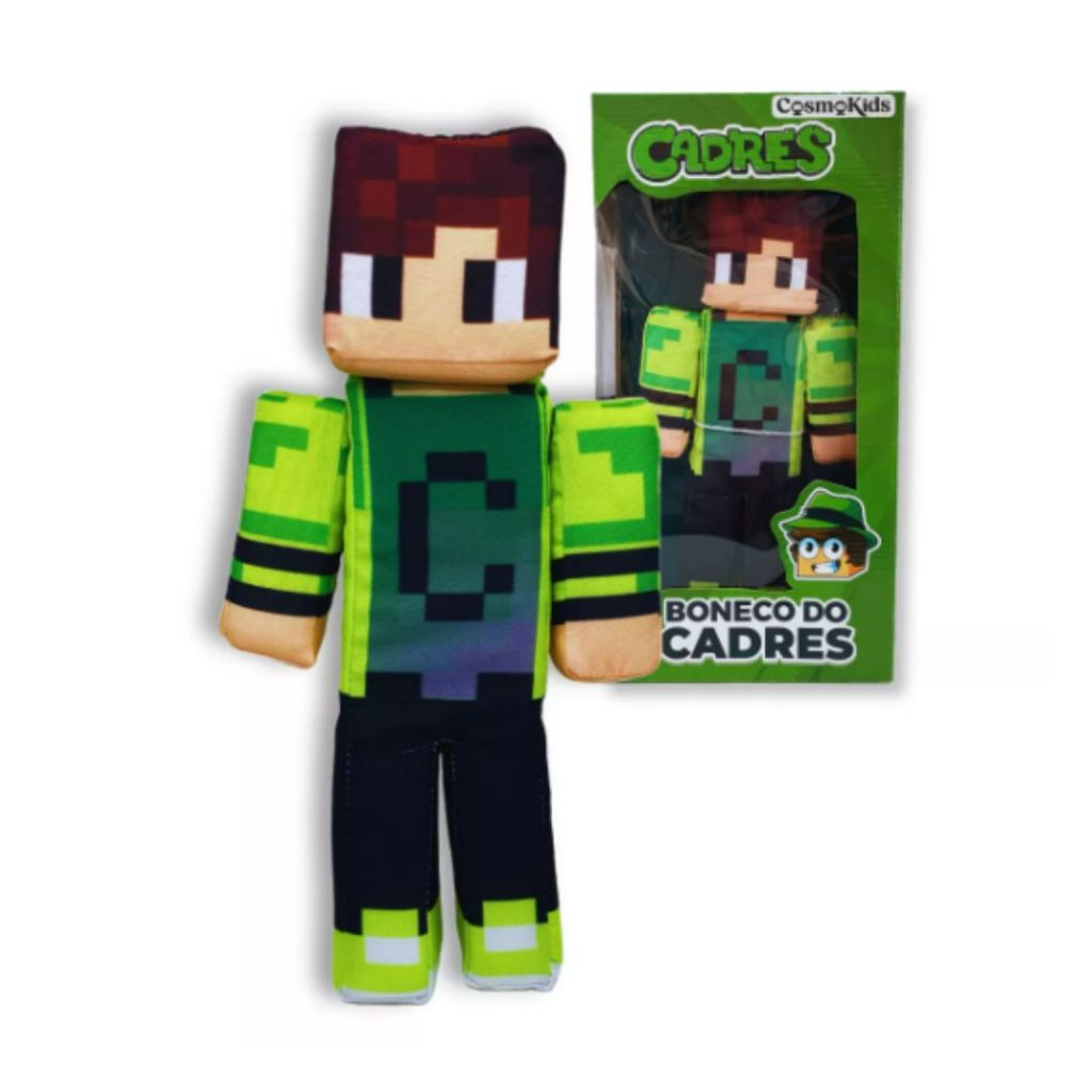 Boneco Cadres Articulado - Original Youtuber - Pronta Entrega