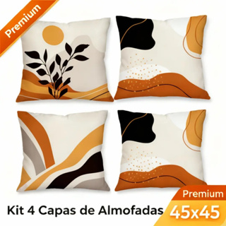 KIT 04 CAPAS PARA ALMOFADA DECORAÇÃO PARA CASA 45X45 HOME em Oferta na Shopee