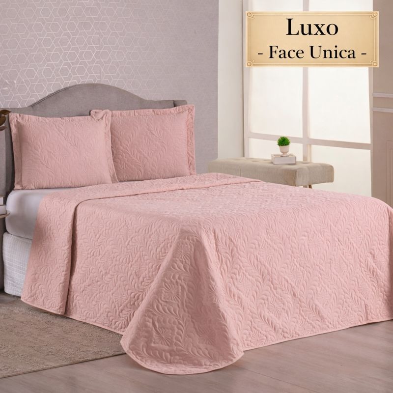Cobre Leito Luxo Matelado Queen-Casal-Solteiro-King - MELHOR CUSTO BENEFÍCIO em Oferta na Shopee
