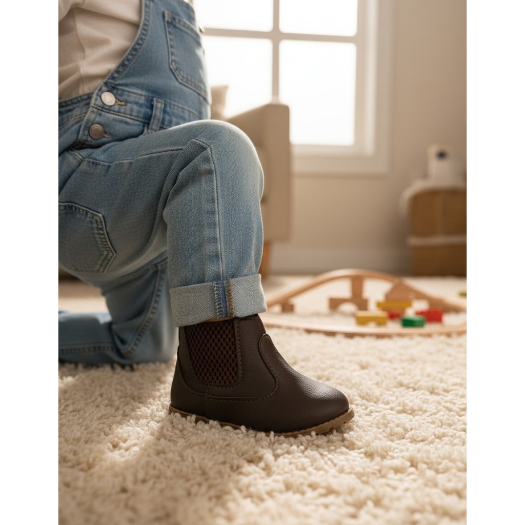 Botina Jequinha Bebê Promoção Sapatinho Country Unissex Calce Fácil com Elástico FARMFUN em Oferta na Shopee