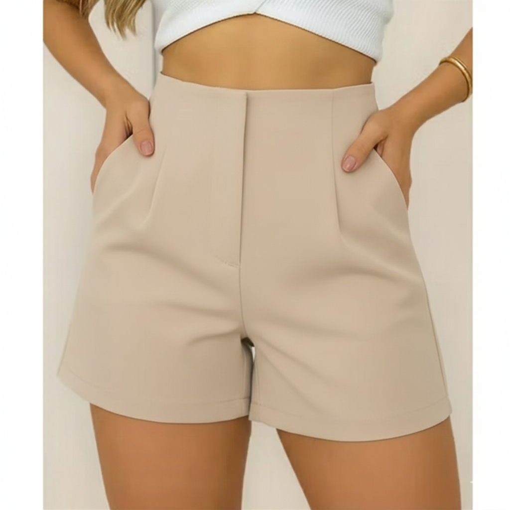 Short Feminino de Alfaiataria – Elegância e Estilo em Oferta na Shopee