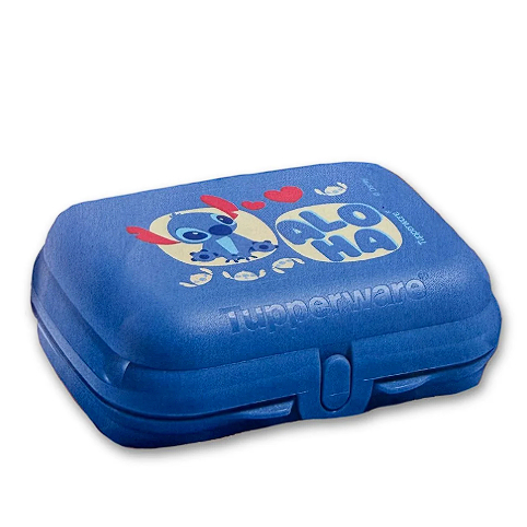Tupperware Snack Pequeno Stitch Ohana