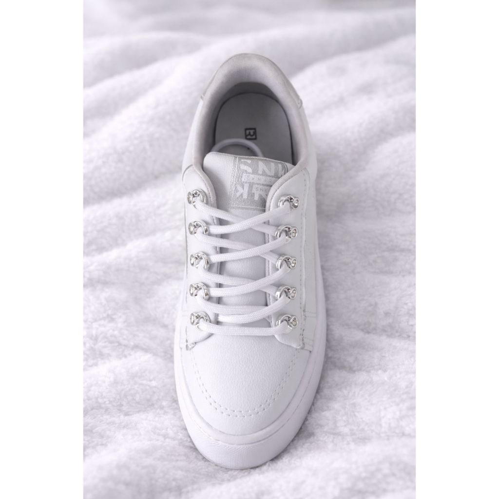 Tênis Ramarim Original Feminino Branco Plataforma Casual Moda Conforto Leve Antiderrapante