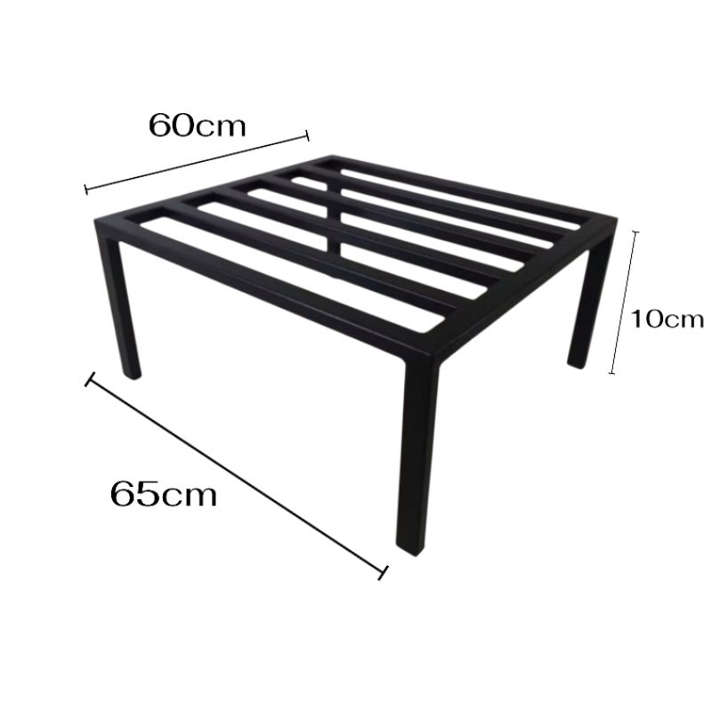 kit 2 Suporte Indrustrial para Frigobar 65x60x10 cm – Design Moderno e Funcional Gourmet