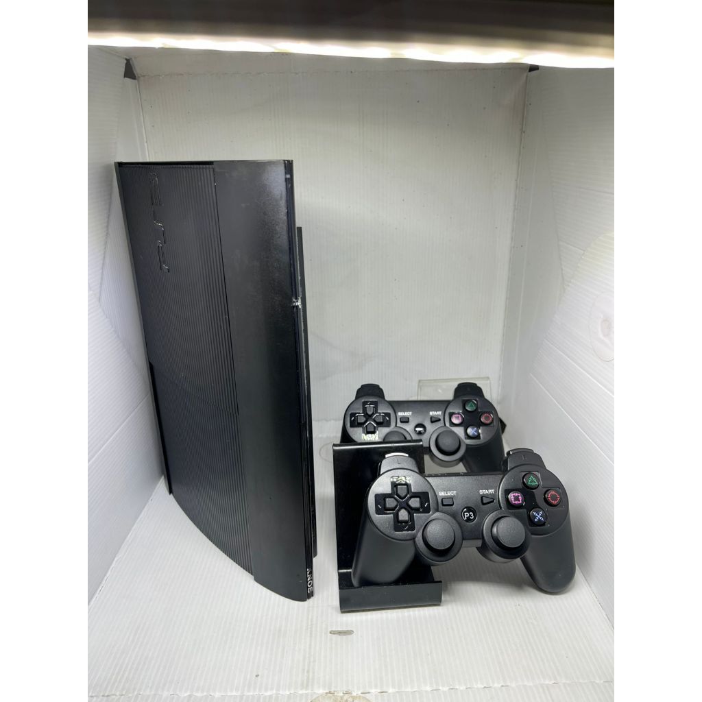 Ps3 Slim ou Super Slim 500GB + 2 Controles Completo e Funcionando