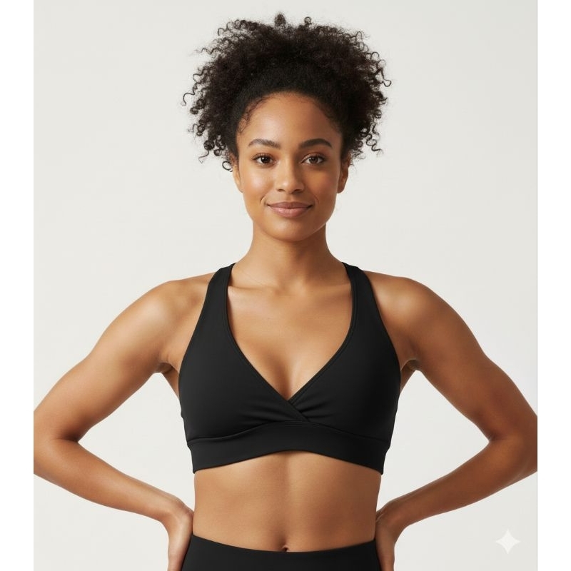 Top Fitness  academia parte de cima suplex poliéster modelo nadador feminino várias cores e estampas