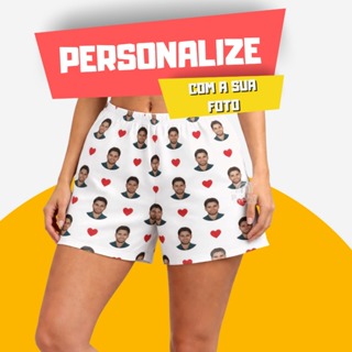 CAMISA  ou CALÇÃO PERSONALIZADO COM A FOTO OU ESTAMPA QUE DESEJAR PERSONALIZADA em Oferta na Shopee