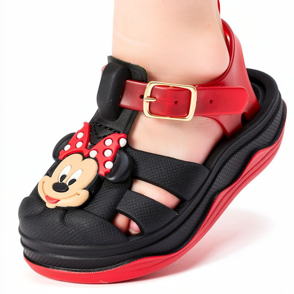 Sandália Babuche Infantil Minnie Stitch Menina Bebe Confortável e Antiderrapante Calçe Facil Escola Dia a Dia Lançamento em Oferta na Shopee