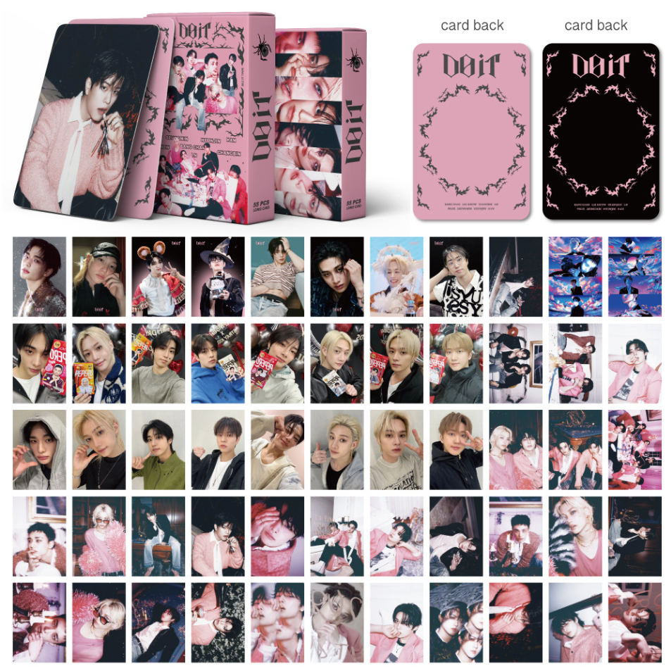 K-POP 55pcs/box Photocard/Lomocards STRAY KIDS em Oferta na Shopee