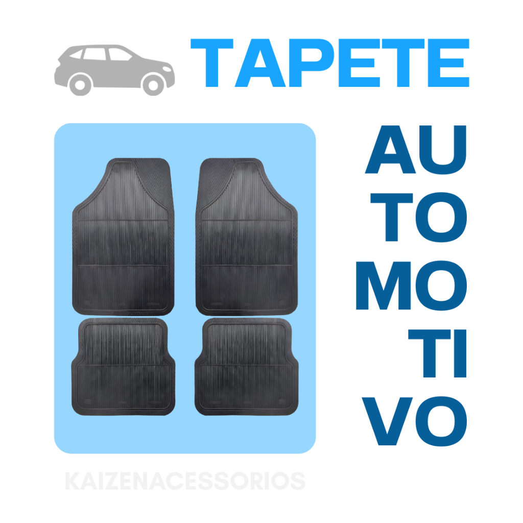 Tapete Simples para Carro UNIVERSAL em Oferta na Shopee