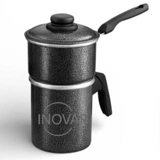 Mini Cuscuzeira Multiuso Cuscuzeiro 2 EM 1 Duplex em Alumio Durável em Oferta na Shopee