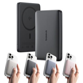 Carregador Portátil Baseus PicoGo AM41 5000mAh / 10000mAh 20W Magnético MagSafe USB-C 60W PowerBank em Oferta na Shopee