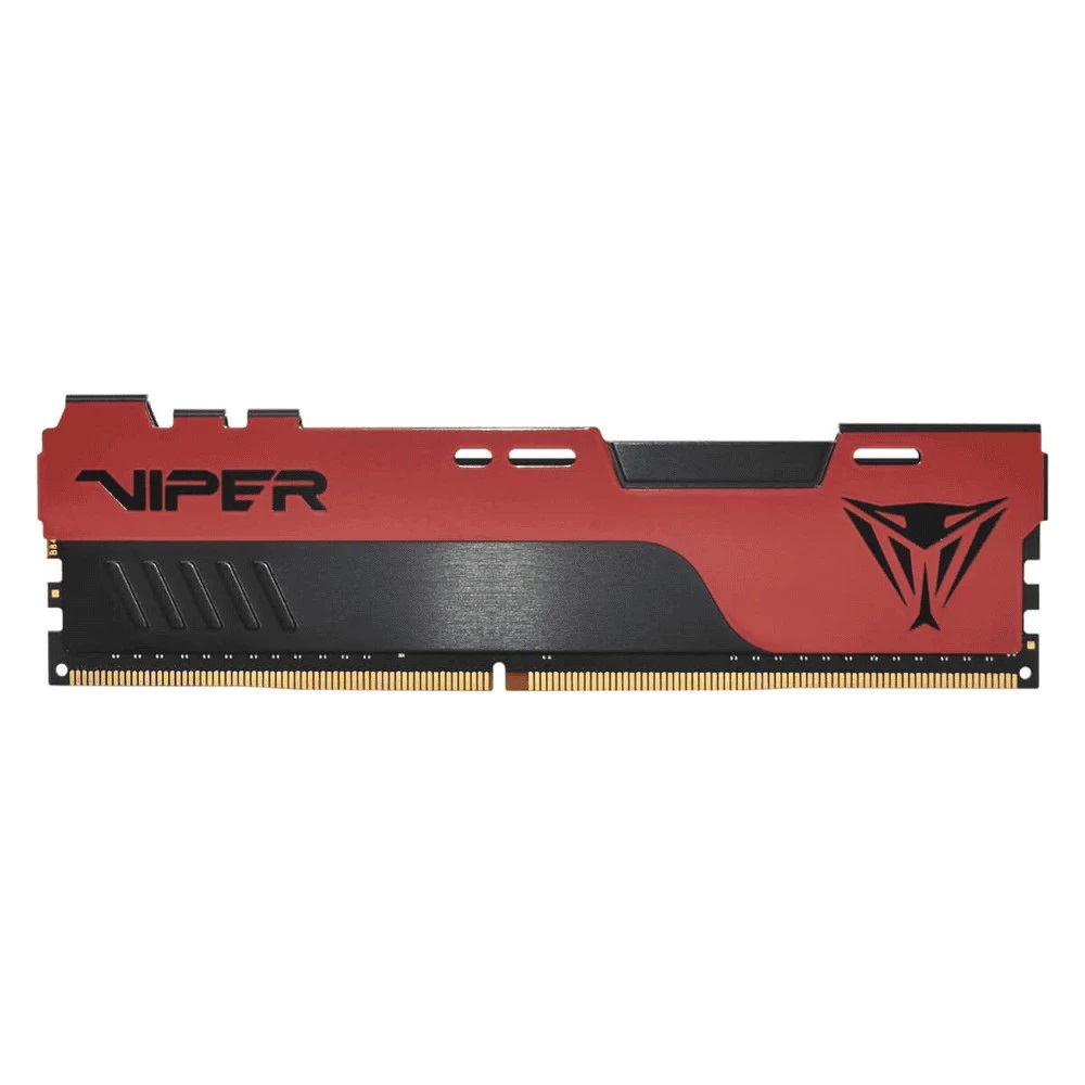 Memória Ram Patriot Viper  DDR4 8GB 4000MHz  Com Dissipador CL20 Preta/Vermelha