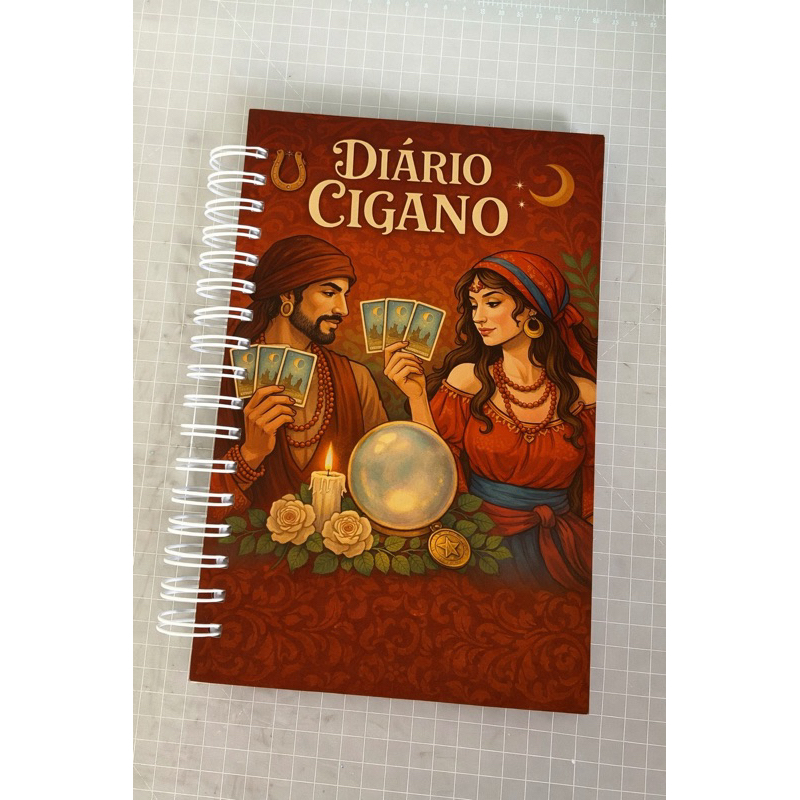 Agenda Diário Cigano!Agenda cigana!agenda baralho cigano!
