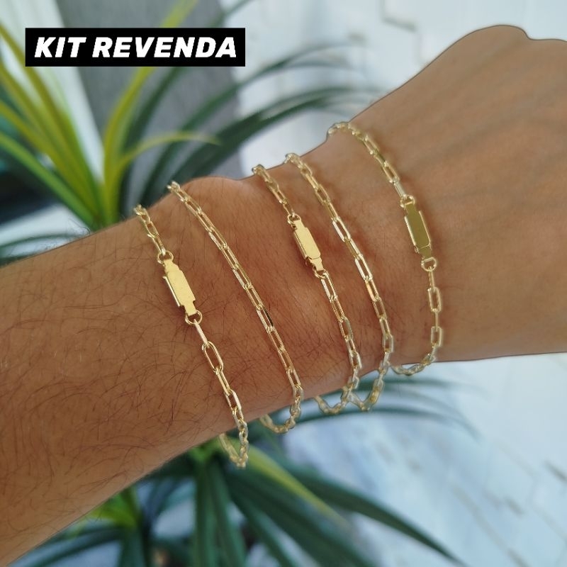 KIT Revenda de Pulseiras 100% Moeda Antiga 5/10/15/20 unid Envio Imediato