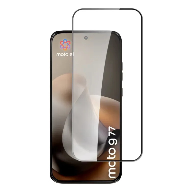 Detalhes do Kit 3 Kit 5 Película de Vidro 3D Grosso Moto G17 / G67 / G77 / G87 Borda Curva Full