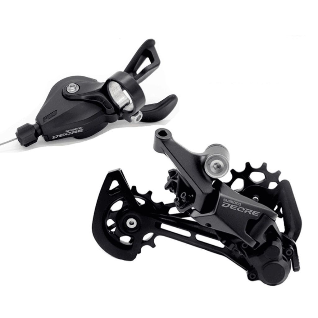Câmbio e Passador de marchas 11v Shimano Deore M5100 SGS / CORRENTE SHIMANO HG601 / Cassete Deore 11V CS-M5100 11/51T