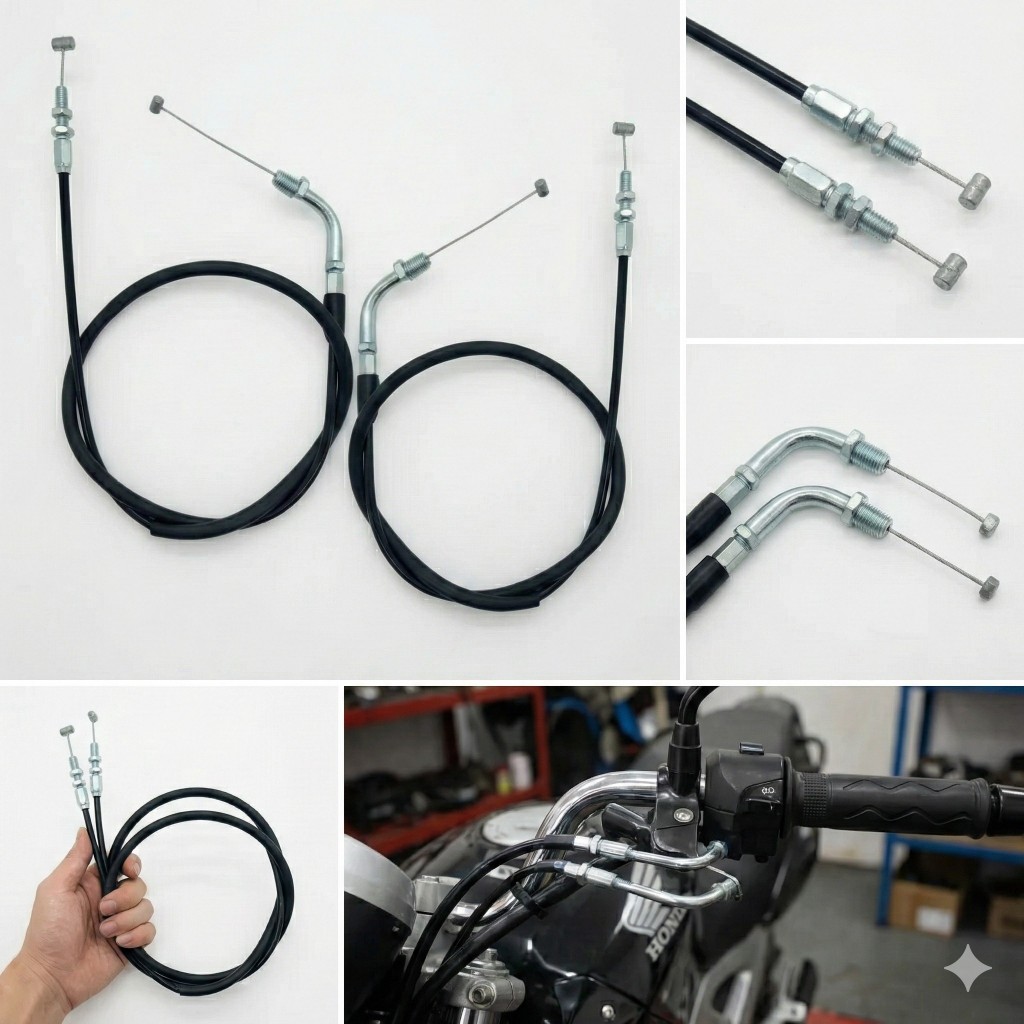 Kit Cabo Acelerador Duplo A+b Honda Twister 250 04 05 06 07 08