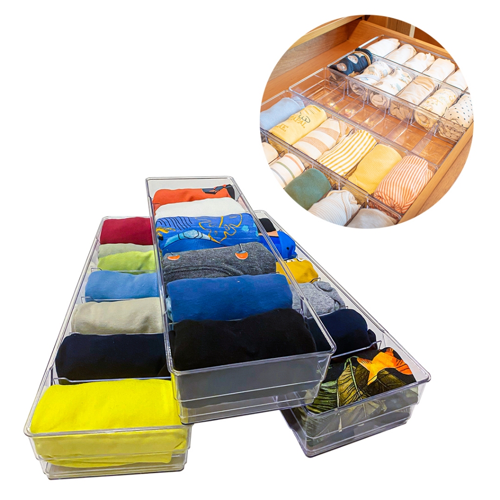 Kit 3 Colmeia Organizadora De Calcinhas Colmeia Para Meias Roupas Bebe Kit Amobox