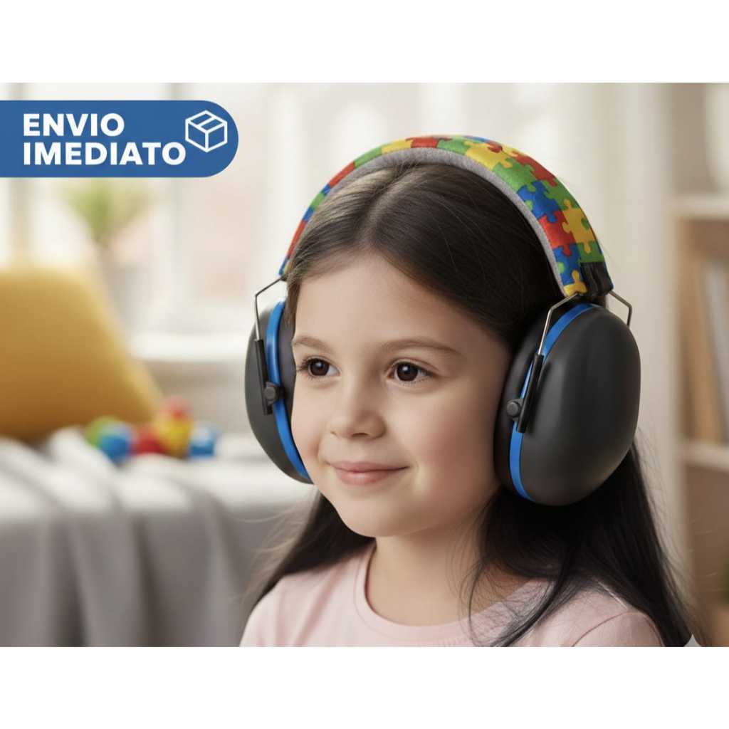 Abafador de ruídos para autista abafador autismo abafador de ruido autista