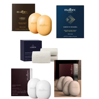 Sabonetes  Masculinos em barra  -  Malbec, Natura Homem em Oferta na Shopee