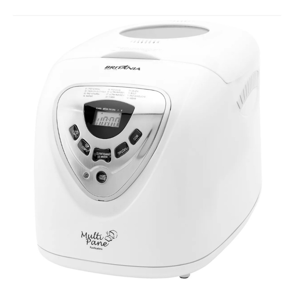 Panificadora Britânia Multipane Automática Branca 127v