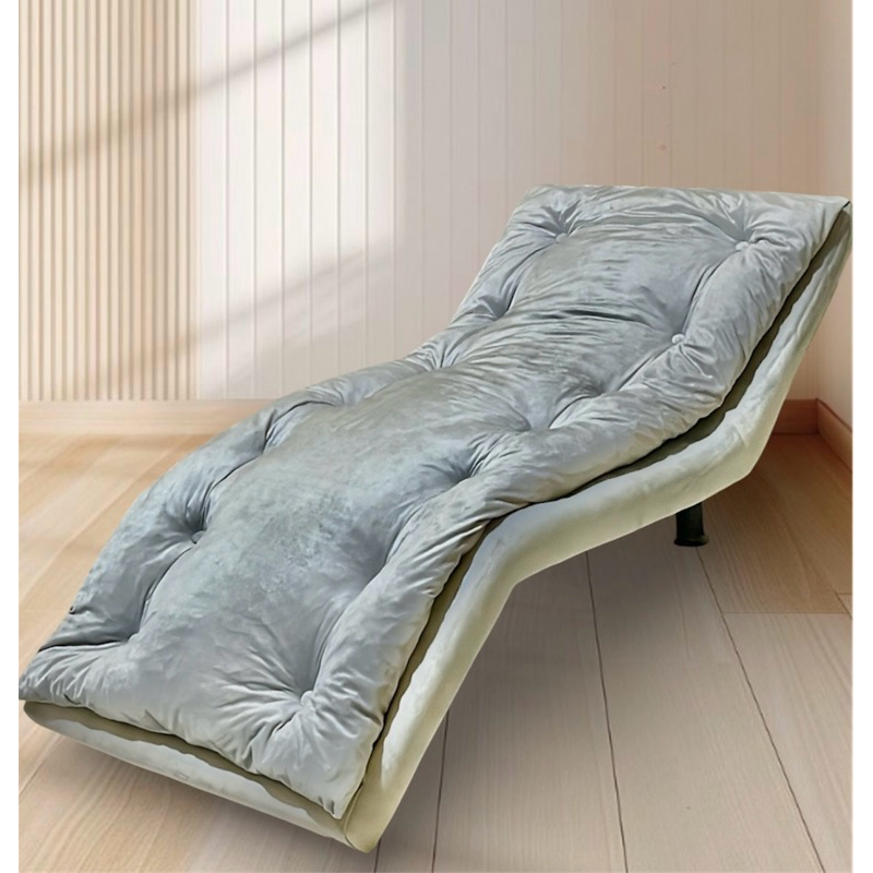 Sofá - Espreguiçadeira - Veludo -  Sofá decorativo