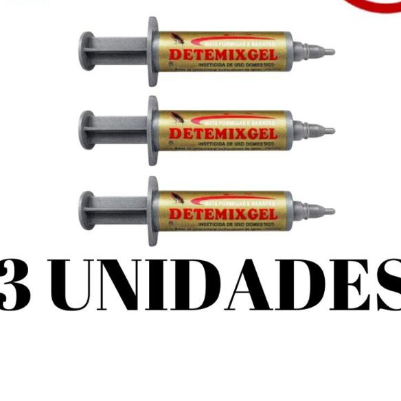 Formiga Gel Ante Formigas caseiras mata formiga e barata - 10g - kit com 3 und de Detemix - ENVIO IMEDIATO