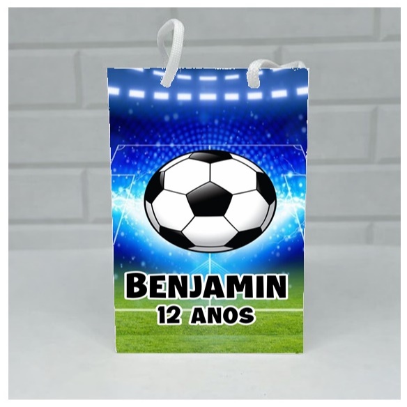 Sacolinha personalizada Futebol  | Personalizados lembrancinhas mimos