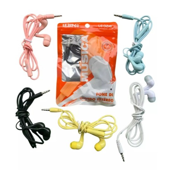 Fone De Ouvido Estereo C/ Microfone Le-0241 em Oferta na Shopee