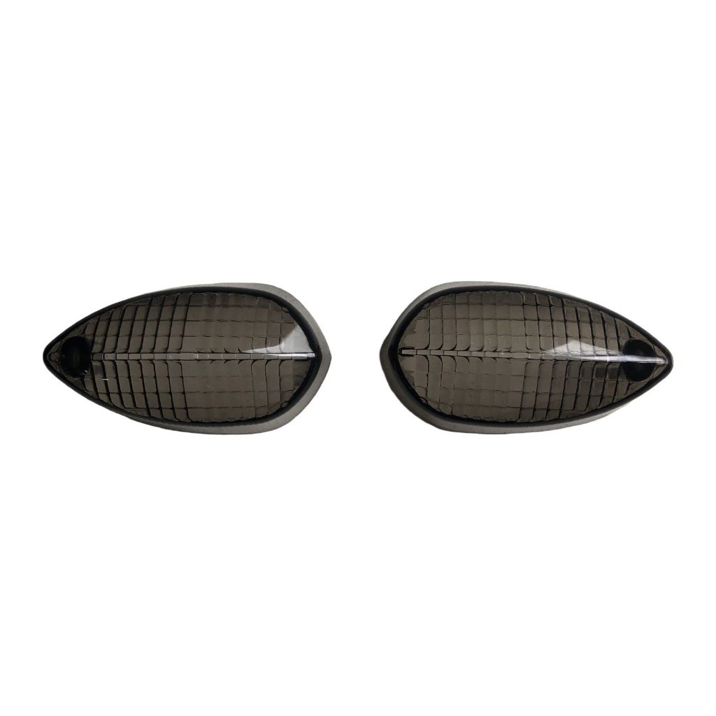 2 Lentes Pisca Seta Fumê Yamaha Factor 125 Fazer 150 fume