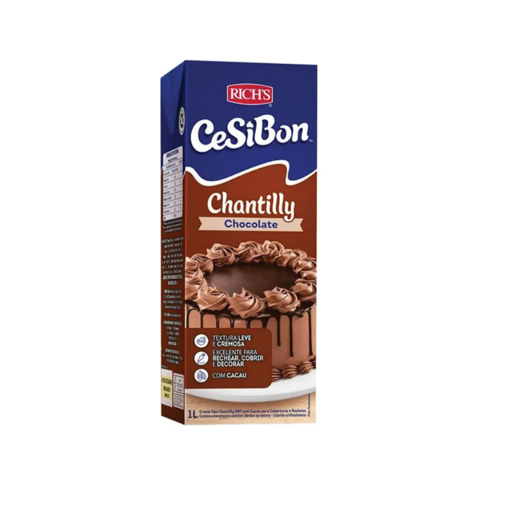 Chantilly CesiBon Sabor Chocolate 1L