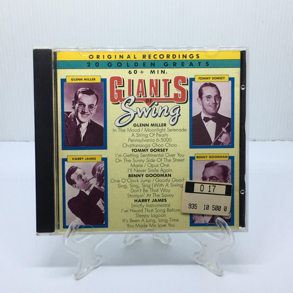 CD - Giants of Swing - Glenn Miller Tommy Dorsey Benny Goodman Harry James