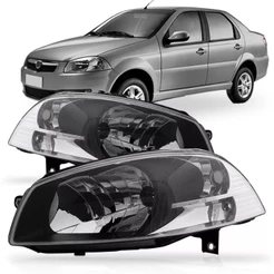 Par Farol Siena G4 Elx El 2010 2011 2012 Reto Máscara Negra