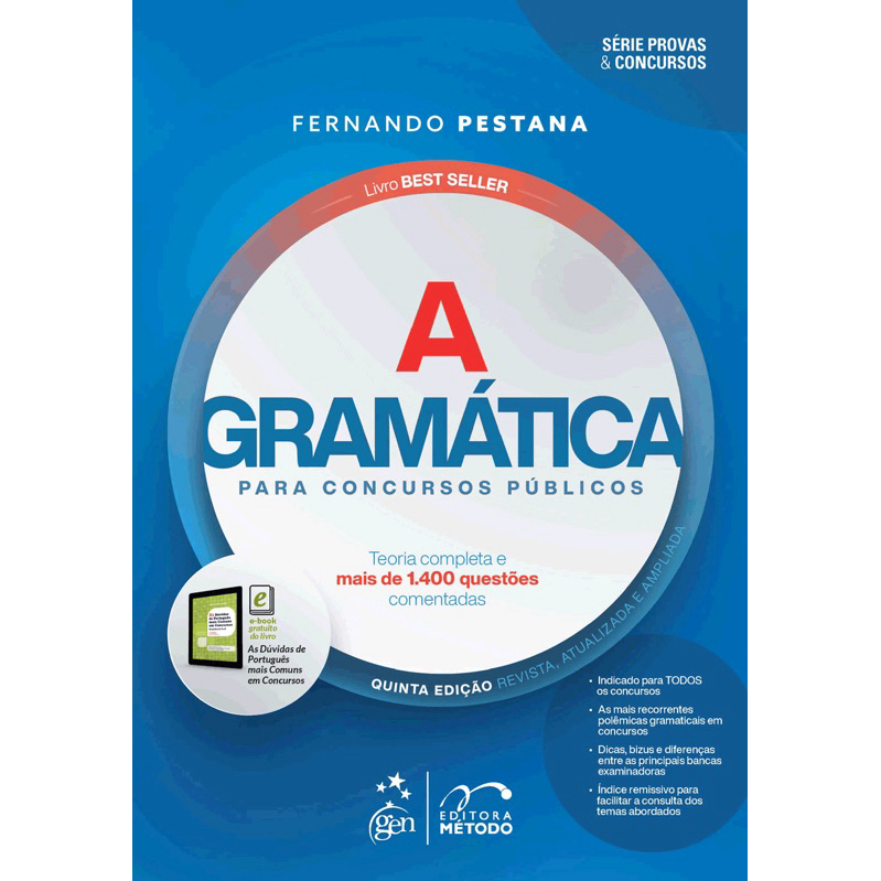 Imagem A Gramática para Concursos Públicos - 5ª Edição 2023