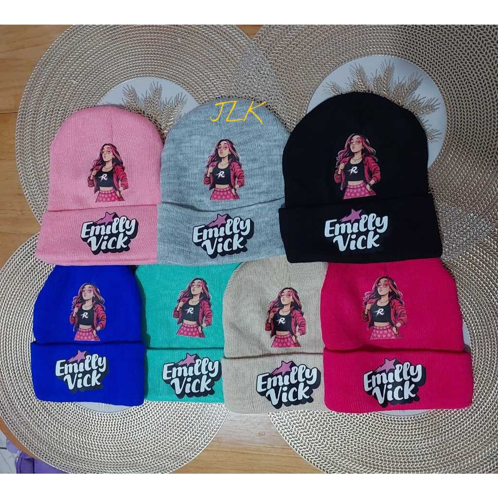 🧢✨ Touca / Juvenil Emily Vick – Modelo Exclusivo ✨🧢