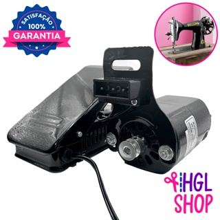 Motor e Pedal p/ Máquina de Costura Doméstica com Pedal - Singer Elgin Similares em Oferta na Shopee