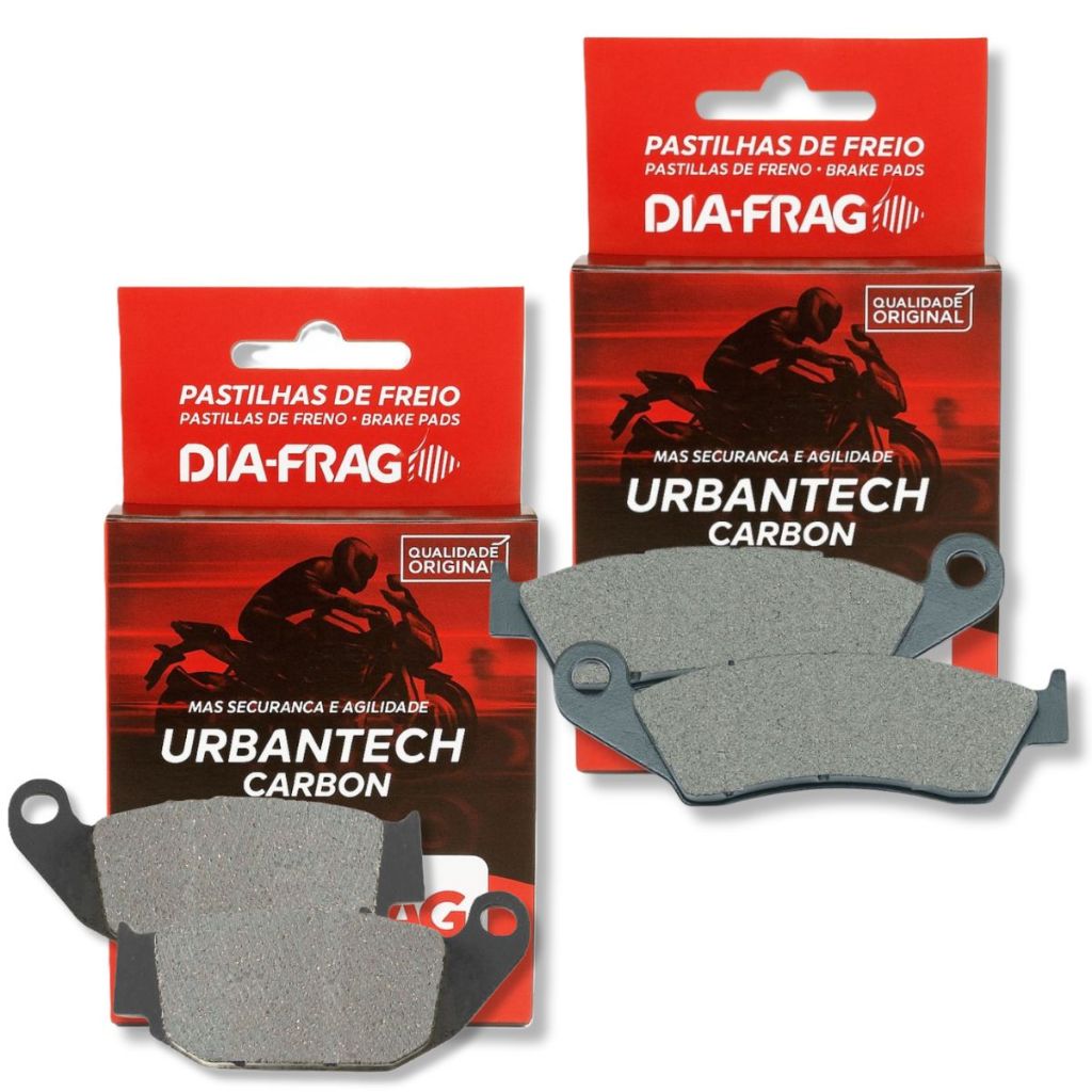 Kit Pastilhas de Freio Xre 300 Abs 2019-2023 / Xre 190 2016-2024 Diafrag em Oferta na Shopee
