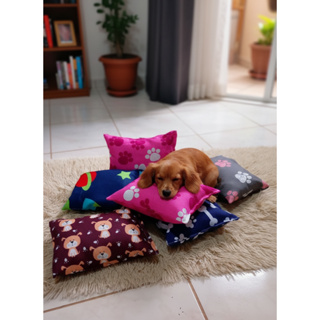 Kit 2  Travesseiro Brinquedo Pet 25x18cm para Gato e Cachorro. em Oferta na Shopee