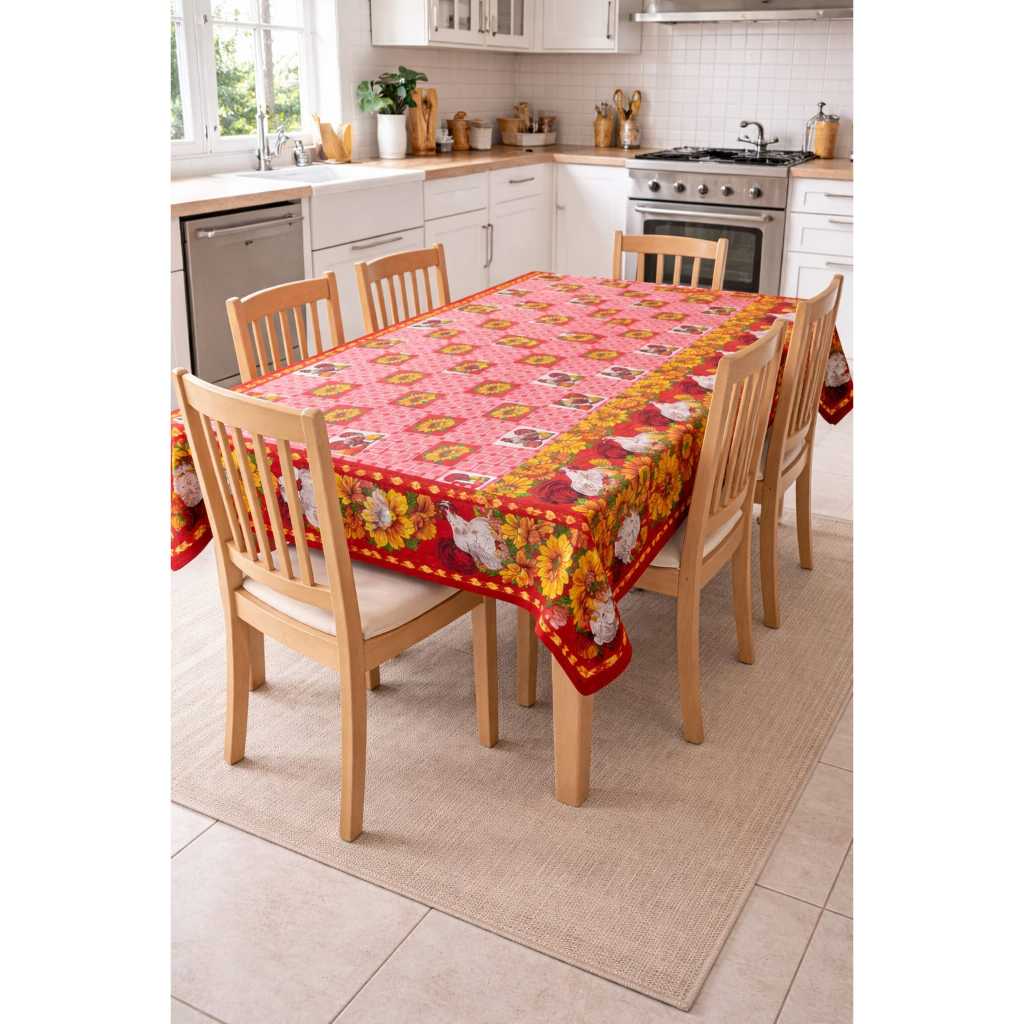 Toalha de Mesa Oxford 6 Lugares e deixe sua casa ainda mais elegante para seus momentos especiais e para dia a dia .