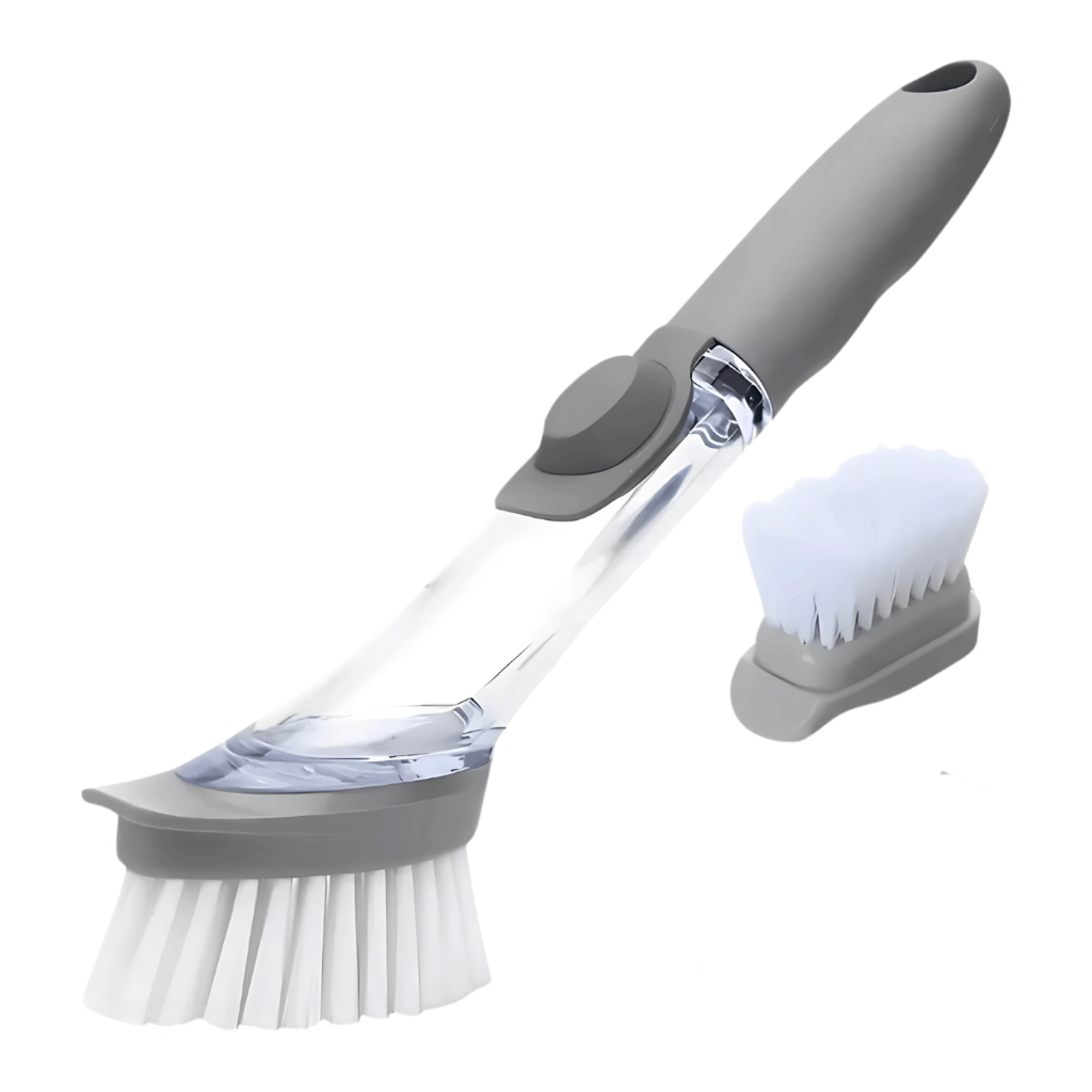 Escova De Limpeza Com Reservatório Louças Panelas Fogão Pia em Oferta na Shopee