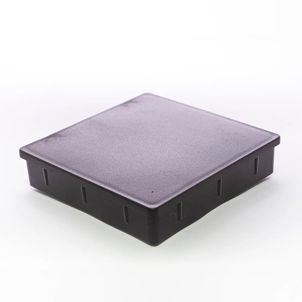 3 Tampa Ponteira Interna Embutir Metalon 100x100 Preta em Oferta na Shopee