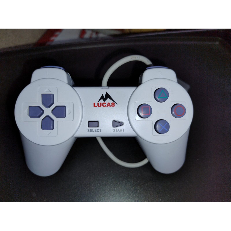 Controle para PlayStation 1 e 2 - Marca Lucas (Retrô/Vintage) em Oferta na Shopee